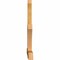Ekena Millwork Redmond Rough Sawn Timber Gable Bracket, Western Red Cedar, 96"W x 56"H x 4"D x 6"F, 14/12 Pitch GBW096X56X0406RED00RWR - alternate 4
